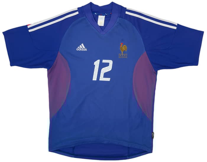 2002-04 France Home Shirt Henry #12 - 6/10 - (M)