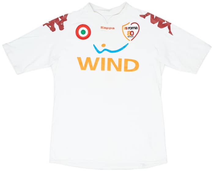 2007-08 Roma Away Shirt - 5/10 - (XL)