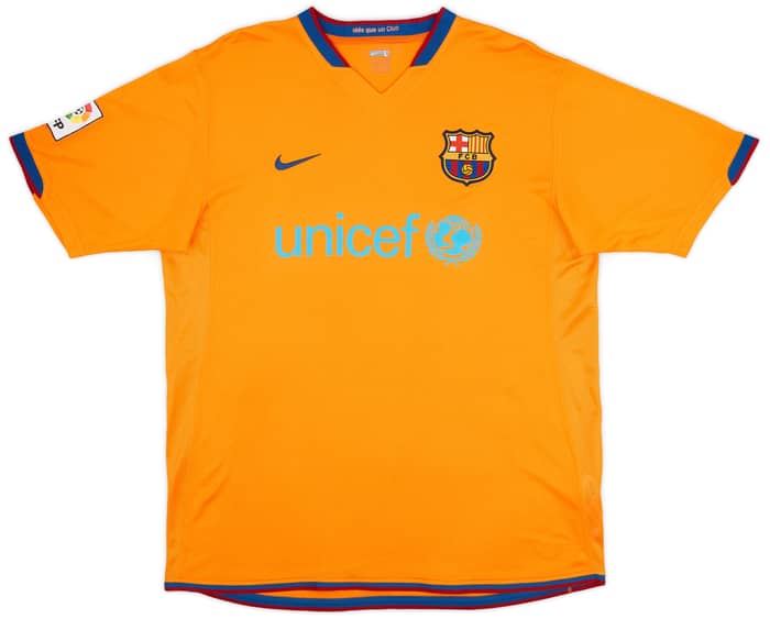 2006-08 Barcelona Away Shirt Messi #19 - 9/10 - (L)