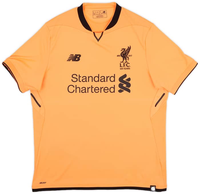 2017-18 Liverpool 125 Years Third Shirt Virgil #4 - 8/10 - (L)