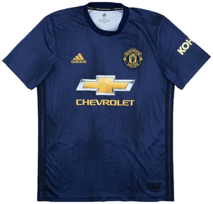 2018-19 Manchester United Third Shirt Young #18 - 6/10 - (M)