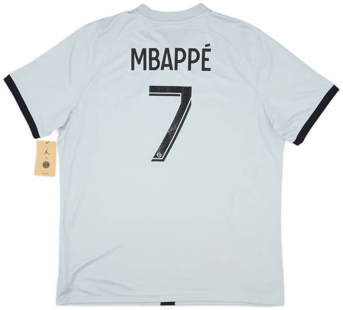 2022-23 Paris Saint-Germain Away Shirt Mbappe #7 (XL)