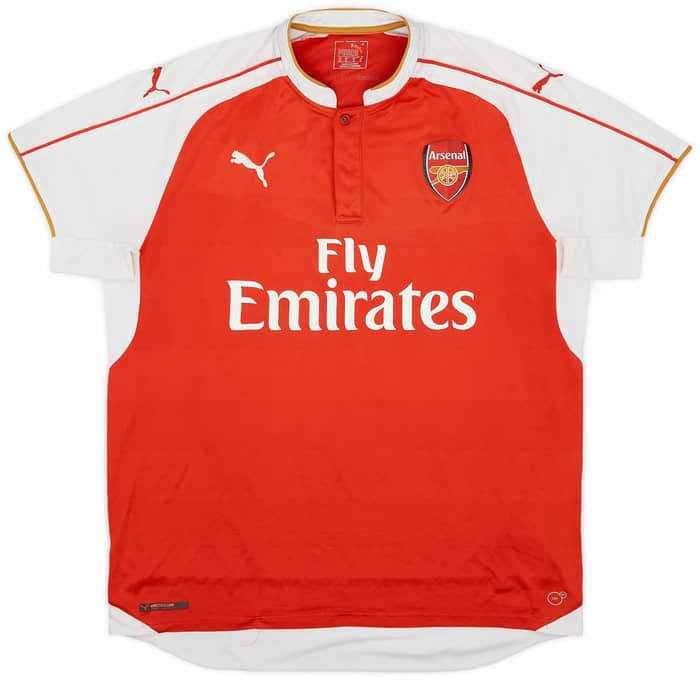 2015-16 Arsenal Home Shirt Walcott #14 - 7/10 - (XL)