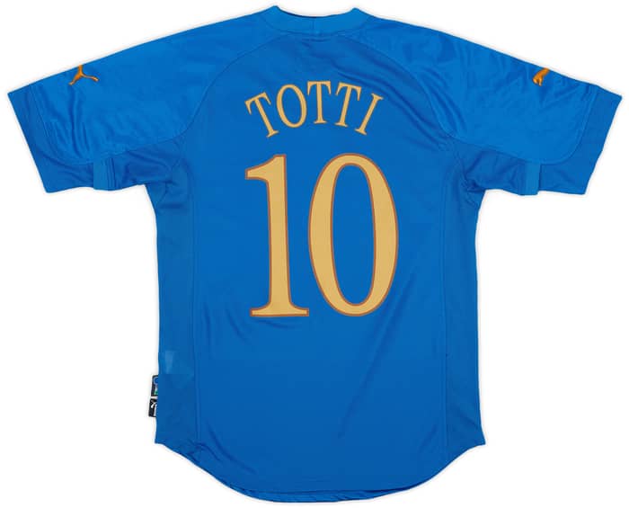 2004-06 Italy Home Shirt Baggio #10 - 8/10 - (S)