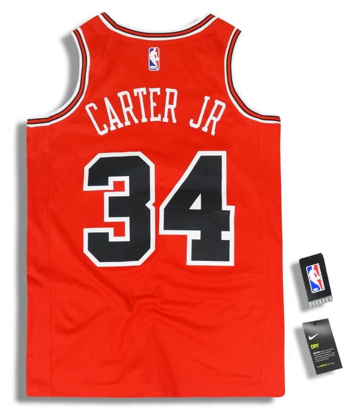 2018-19 Chicago Bulls Carter Jr. #34 Nike Swingman Jersey (Away) S - W/Tags