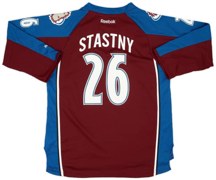 2011-14 Colorado Avalanche Stastny #26 Reebok Replica Home Jersey - 8/10 - (XL.Boys)