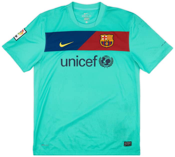2010-11 Barcelona Away Shirt Messi #10 - 9/10 - (L)