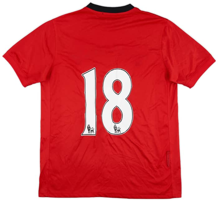 2009-10 Manchester United Home Shirt #18 - 5/10 - (M)