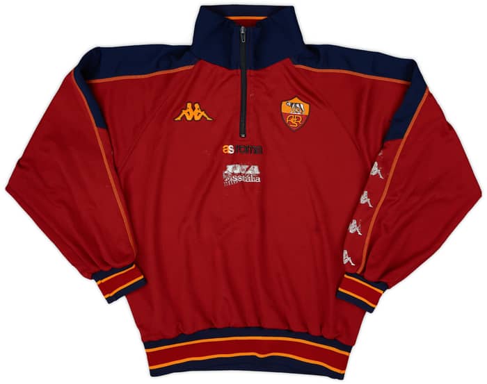 2000-01 Roma Kappa 1/4 Zip Drill Top - 4/10 - (S)