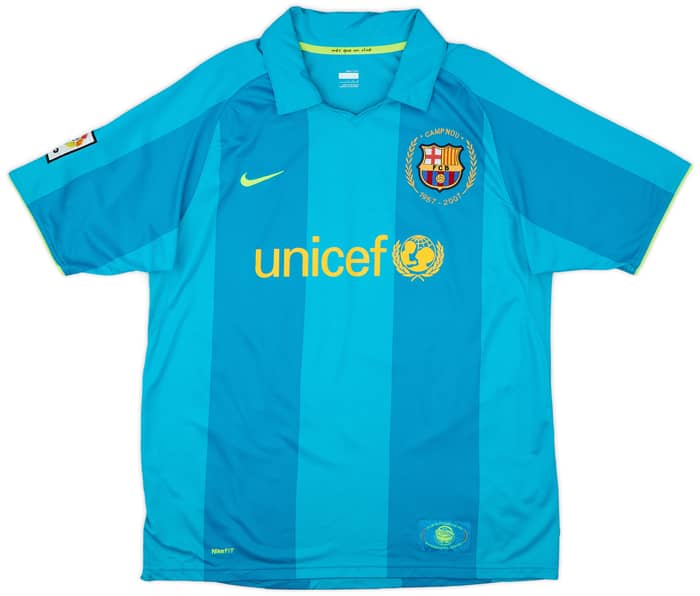 2007-09 Barcelona Away Shirt Messi #19 - 6/10 - (L)