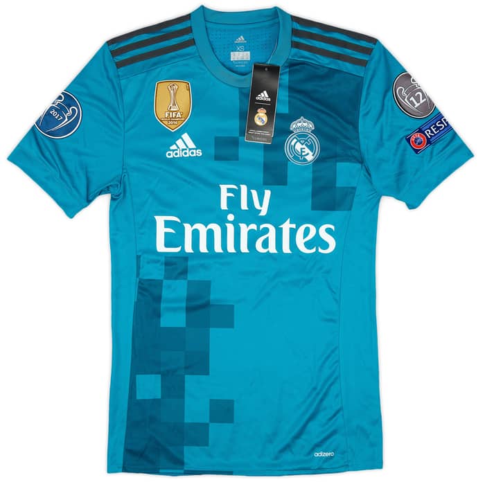 2017-18 Real Madrid Authentic Third Shirt Modric #10 (XS)