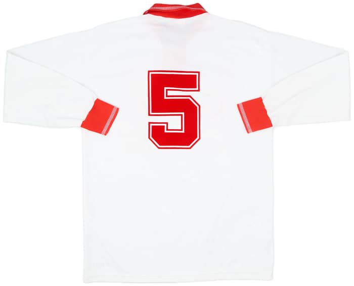1993-94 Ancona Away L/S Shirt #5 - 9/10 - (XL)