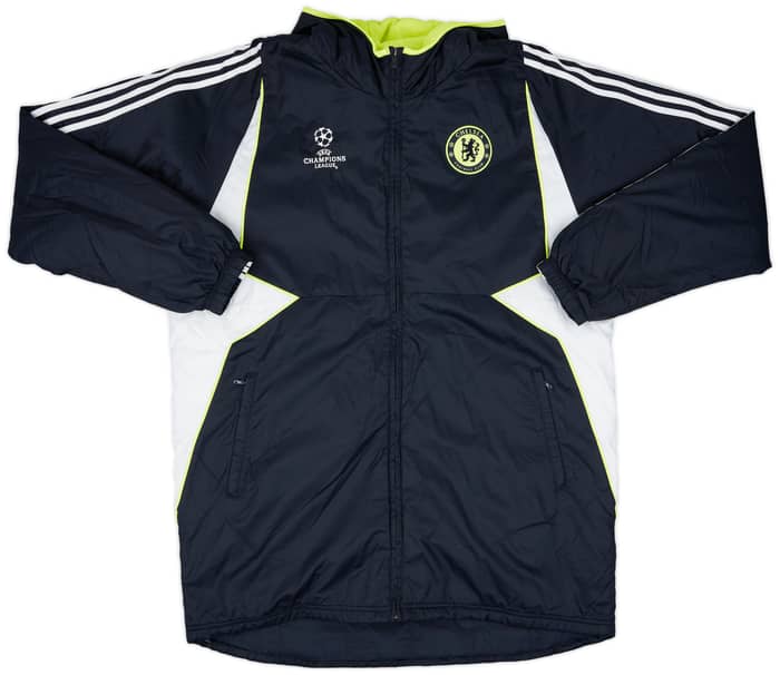 2007-08 Chelsea adidas CL Padded Bench Coat - 8/10 - (XL)