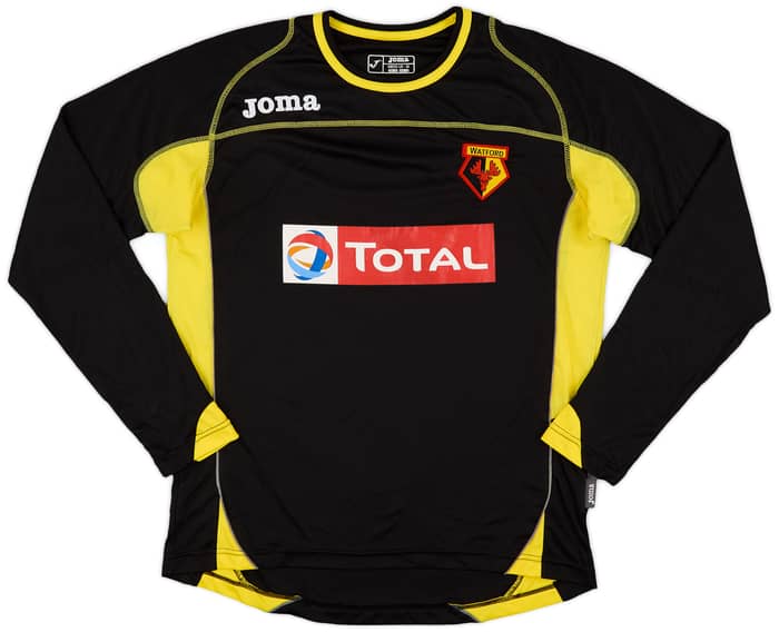 2009-10 Watford Away L/S Shirt #8 - 8/10 - (M)