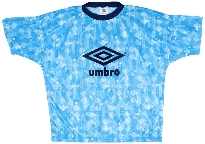 1990-92 England Player Issue Umbro Training Shirt (Hodge)