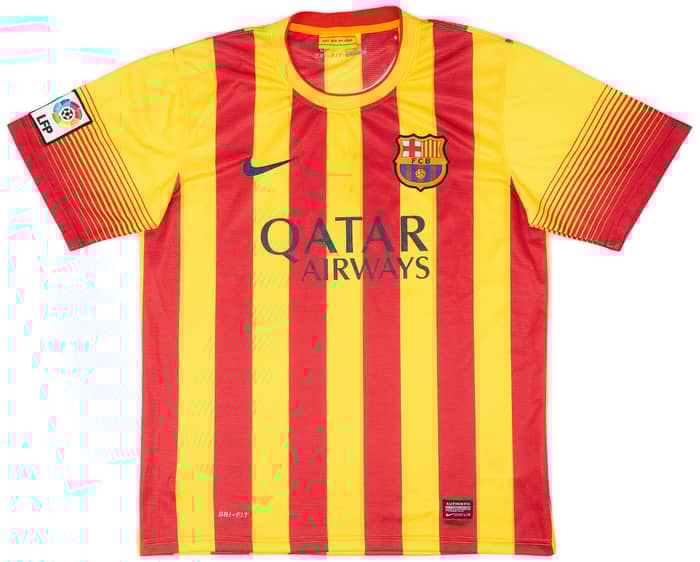 2013-15 Barcelona Away Shirt Messi #10 - 7/10 - (M)