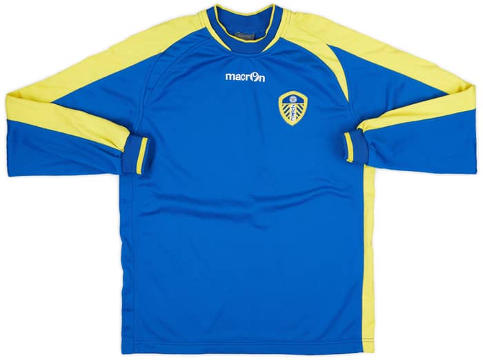 2009-10 Leeds United Macron Training Top - 8/10 - (L.Boys)