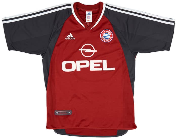 2001-02 Bayern Munich Home Shirt Elber #9 - 9/10 - (S)