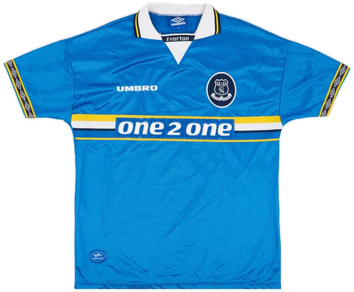 1997-99 Everton Home Shirt Bilic #28 - 8/10 - (XL)