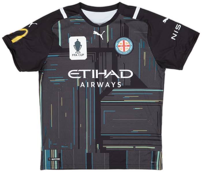 2021-22 Melbourne City Match Issue FFA Cup GK Shirt Taleb #42