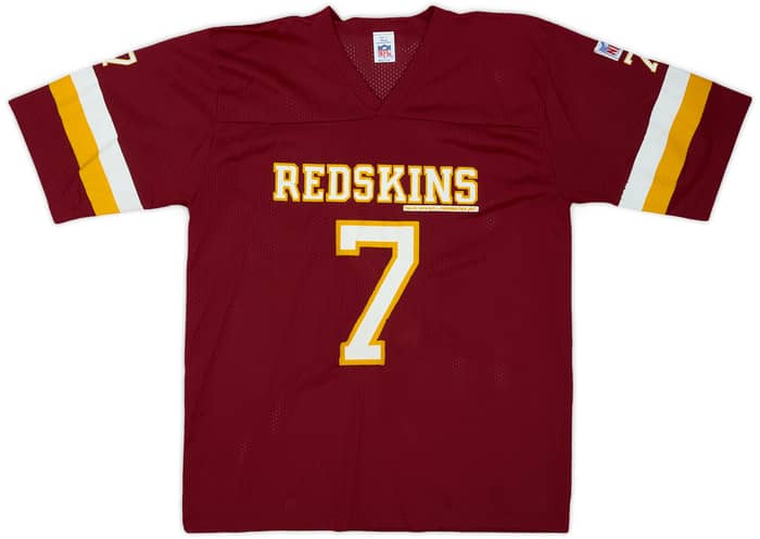 1990s Washington Redskins #7 NFL Training Jersey - 8/10 - (L)
