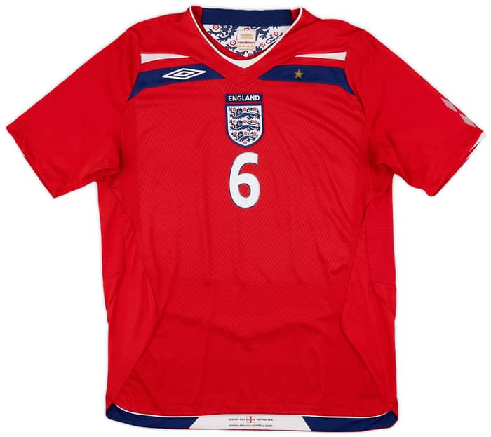 2008-10 England Away Shirt Terry #6 - 7/10 - (L)