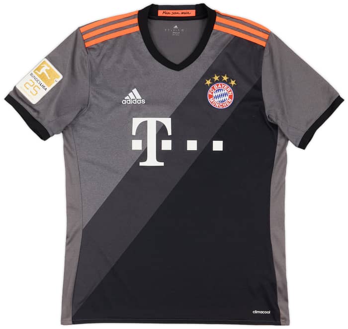 2016-17 Bayern Munich Away Shirt Hummels #5 - 9/10 - (M)
