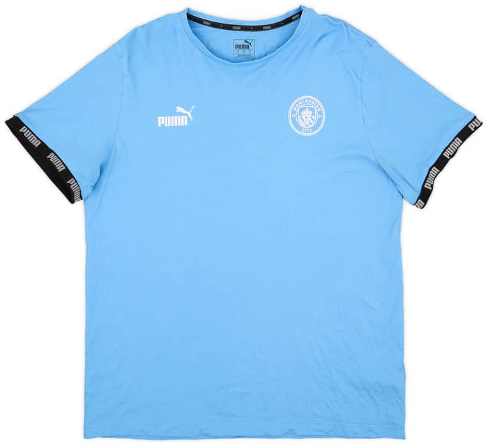 2019-20 Manchester City Puma Cotton Tee - 8/10 - (XL)