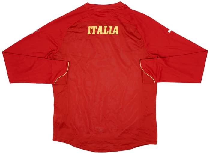 2010-11 Italy Puma Training L/S Shirt - 8/10 - (M)