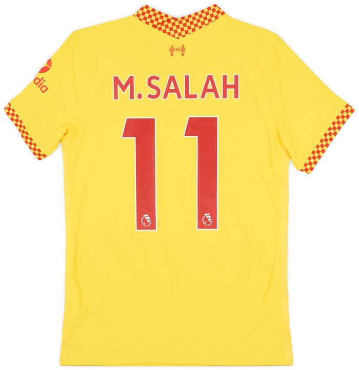 2021-22 Liverpool Authentic Third Shirt M.Salah #11 (S)