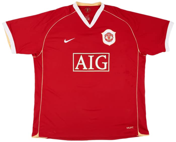 2006-07 Manchester United Home Shirt Rooney #8 - 7/10 - (XXL)