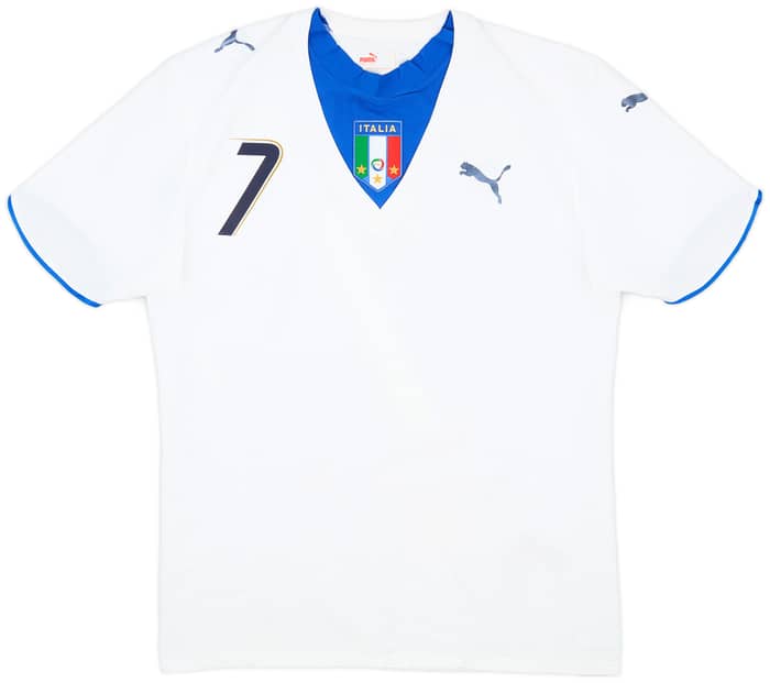 2006 Italy Away Shirt Del Piero #7 - 5/10 - (M)