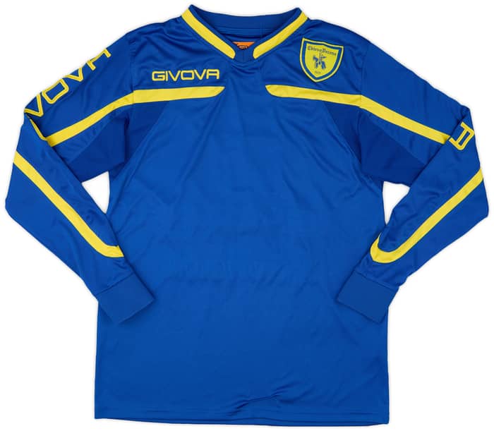 2018-19 Chievo Verona Givova Training L/S Shirt - 10/10 - (M)