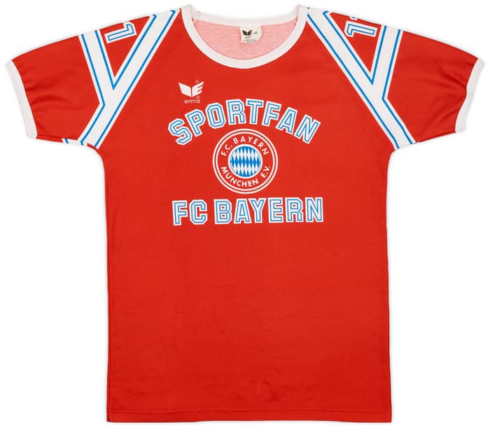 1980s Bayern Munich Erima Leisure Shirt - 9/10 - (M)