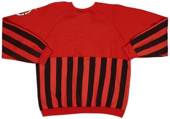 1990-91 AC Milan Le Felpe Dei Grandi Club Sweat Top - 8/10 - (S)