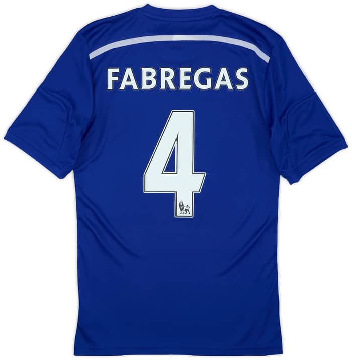 2014-15 Chelsea Home Shirt Fabregas #4 (S)