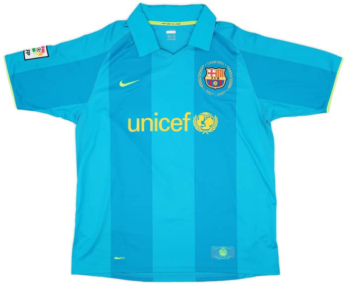 2007-09 Barcelona Away Shirt Messi #19 - 8/10 - (XL)