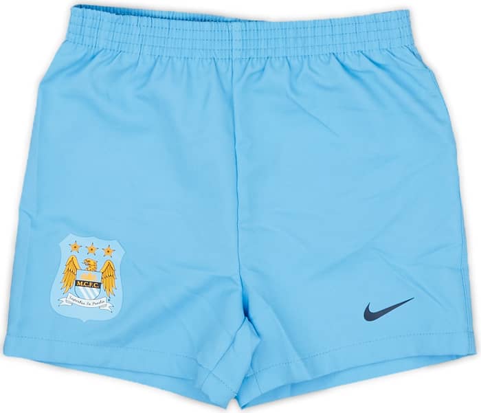 2014-15 Manchester City Home Shorts & Socks - 9/10 - (12-18 Months)