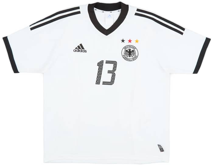 2002-04 Germany Home Shirt Ballack #13 - 6/10 - (XL.Boys)