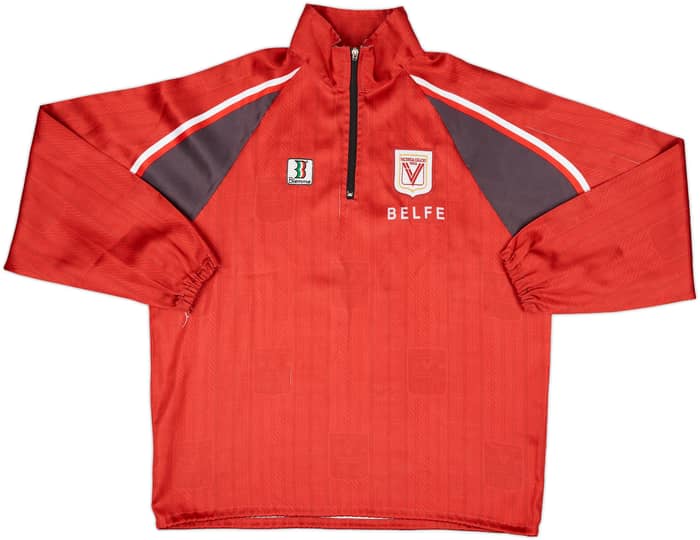 1998-99 Vicenza Biemme 1/4 Zip Track Jacket - 8/10 - (L)