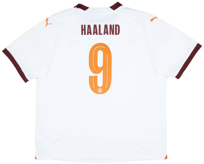 2023-24 Manchester City Away Shirt Haaland #9 (XXL)