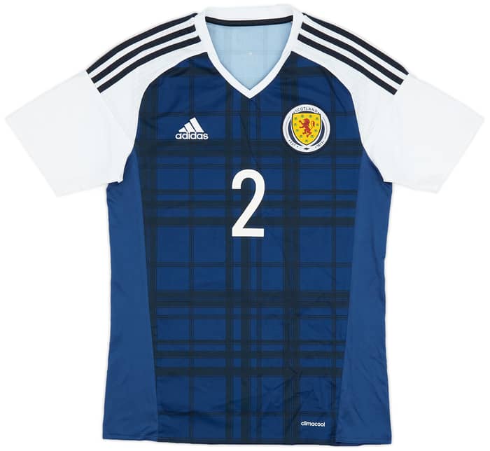 2015-17 Scotland Home Shirt #2 - 8/10 - (S)