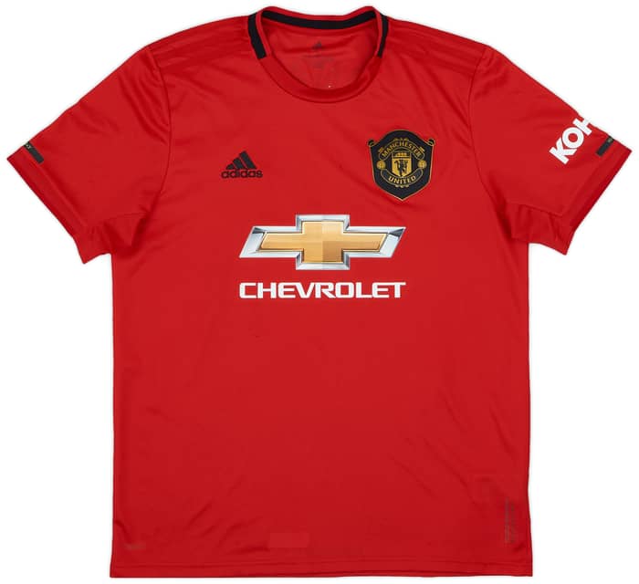 2019-20 Manchester United Home Shirt B.Fernandes #18 - 8/10 - (L)