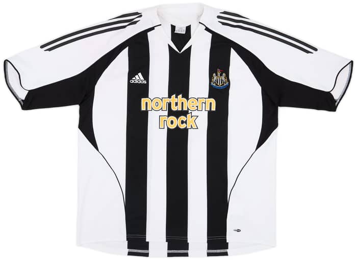 2005-07 Newcastle Home Shirt Solano #4 - 6/10 - (XXL)