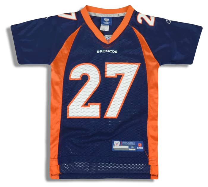 2009-11 Denver Broncos Moreno #27 Reebok On Field Jersey (Home) Y