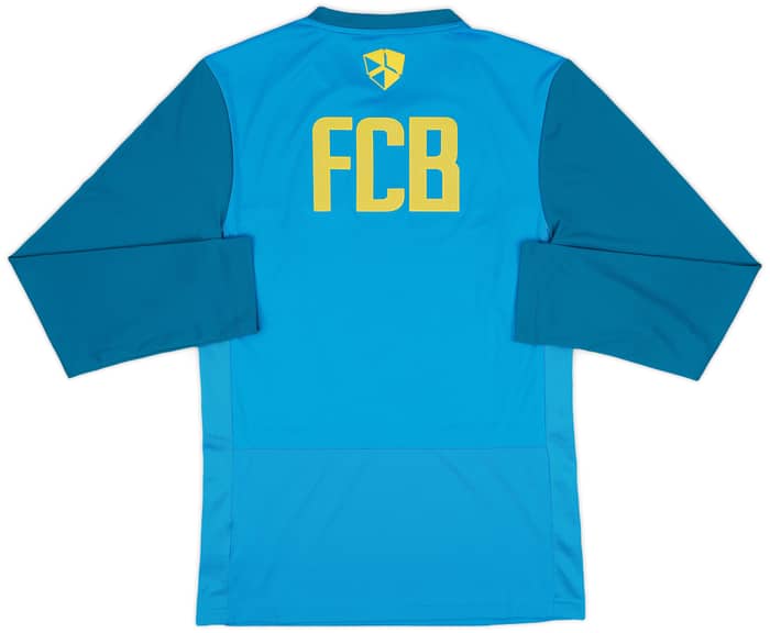 2011-12 Barcelona Nike Training L/S Shirt - 8/10 - (S)