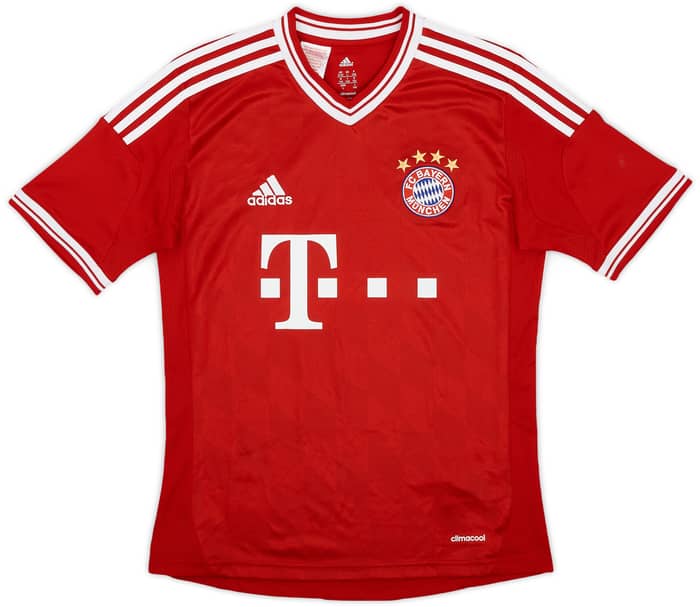 2013-14 Bayern Munich Home Shirt - 8/10 - (L.Boys)