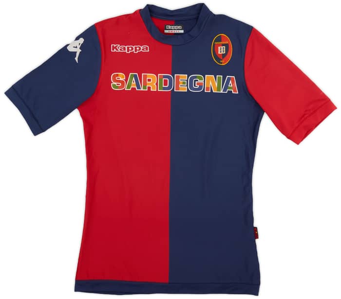 2012-13 Cagliari Home Shirt #19 - 6/10 - (S)
