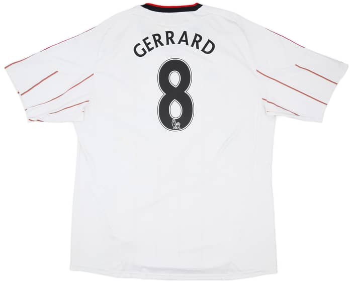 2010-11 Liverpool Away Shirt Gerrard #8 - 6/10 - (XXL)