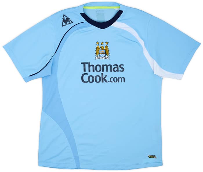 2008-09 Manchester City Home Shirt Kompany #33 - 7/10 - (XL)